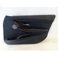 14 BMW F30 328i 328 door panel, right front, black 14 BMW F30 328i 328 door panel, right front, black
