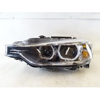 14 BMW F30 328i 328 lamp, headlight, left front 63117338707 DAMAGED 14 BMW F30 328i 328 lamp, headlight, left front 63117338707 DAMAGED
