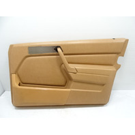 91 Mercedes W201 190E door panel, right front, palomino 91 Mercedes W201 190E door panel, right front, palomino