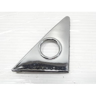 82 Mercedes R107 380SL trim, mirror bolt cover plate, right 1077250811 82 Mercedes R107 380SL trim, mirror bolt cover plate, right 1077250811