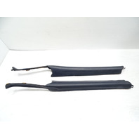 82 Mercedes R107 380SL trim set, interior, A-pillar covers, blue 82 Mercedes R107 380SL trim set, interior, A-pillar covers, blue