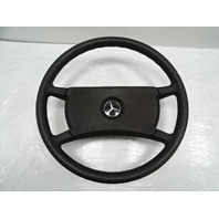 82 Mercedes R107 380SL steering wheel, black 1264640017 82 Mercedes R107 380SL steering wheel, black 1264640017