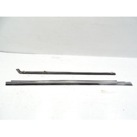 79 Mercedes R107 450SL trim, door chrome trim w/ window scraper seal, right 79 Mercedes R107 450SL trim, door chrome trim w/ window scraper seal, right