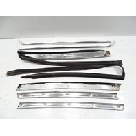 79 Mercedes R107 450SL trim set, exterior, windshield pillars w/seals 79 Mercedes R107 450SL trim set, exterior, windshield pillars w/seals