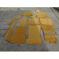 79 Mercedes R107 450SL carpet set, interior floor, palomino 79 Mercedes R107 450SL carpet set, interior floor, palomino