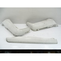 86 Mercedes R107 560SL cover set, bumper valance, rear lower 3pc 86 Mercedes R107 560SL cover set, bumper valance, rear lower 3pc