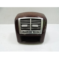 10 Mercedes W221 S400 S550 trim, center console rear, ac air vent 2216801639 10 Mercedes W221 S400 S550 trim, center console rear, ac air vent 2216801639