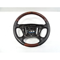 09 Mercedes W463 G55 G500 steering wheel w/ wood trim, black 4634601803 09 Mercedes W463 G55 G500 steering wheel w/ wood trim, black 4634601803