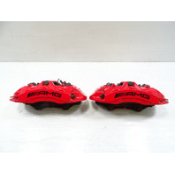 16 Mercedes W463 G63 brake calipers, front set, AMG Brembo 16 Mercedes W463 G63 brake calipers, front set, AMG Brembo