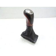 03 Mercedes R230 SL500 SL55 gear shift knob, black w/wood 2302673510 designo 03 Mercedes R230 SL500 SL55 gear shift knob, black w/wood 2302673510 designo