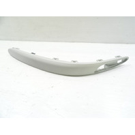 03 Mercedes R230 SL500 SL55 trim, bumper moulding, left front 2308850921 03 Mercedes R230 SL500 SL55 trim, bumper moulding, left front 2308850921