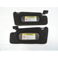 03 Mercedes R230 SL500 SL55 sunvisors, left and right, alcantara, charcoal gray SL500 03 Mercedes R230 SL500 SL55 sunvisors, left and right, alcantara, charcoal gray SL500