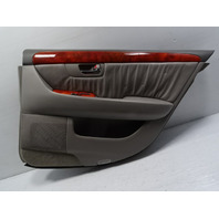 03 Lexus LS430 door panel, right rear, gray 01-03 03 Lexus LS430 door panel, right rear, gray 01-03