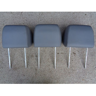 02 Mercedes W463 G500 G55 headrest set, rear 2nd row, 4639701450, gray