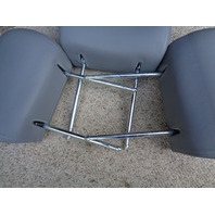 02 Mercedes W463 G500 G55 headrest set, rear 2nd row, 4639701450, gray