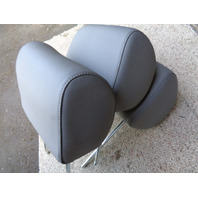 02 Mercedes W463 G500 G55 headrest set, rear 2nd row, 4639701450, gray