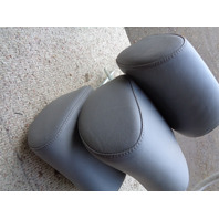 02 Mercedes W463 G500 G55 headrest set, rear 2nd row, 4639701450, gray