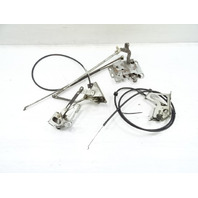 81 Mercedes R107 380SL convertible top boot lock / latch / mechanism