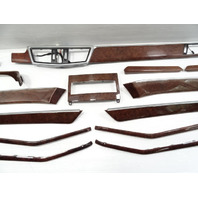 10 Mercedes W212 E63 trim set, doors and dash, wood, OEM, 2126800871