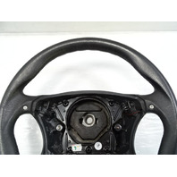 2005 Mercedes W215 CL55 steering wheel, w/paddle shifters, amg sport, black