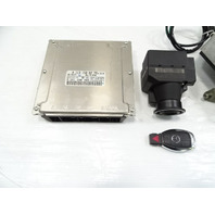 05 Mercedes R230 SL55 engine ignition ecu computer key fob & shifter 1131536279