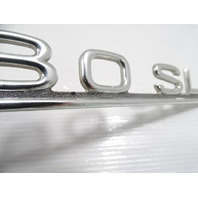 81 Mercedes R107 380SL emblem, on trunk 380SL 1078170815