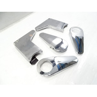 81 Mercedes R107 380SL trim set, seat hinge covers, 1079130528 1079131428