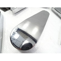 81 Mercedes R107 380SL trim set, seat hinge covers, 1079130528 1079131428