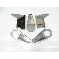 81 Mercedes R107 380SL trim set, seat hinge covers, 1079130528 1079131428