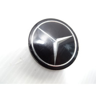 81 Mercedes R107 380SL emblem, on steering wheel
