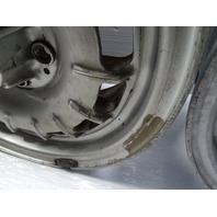 81 Mercedes R107 380SL wheel set, 6.5x14 1084001002 silver