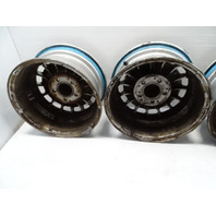81 Mercedes R107 380SL wheel set, 6.5x14 1084001002 silver