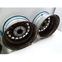 81 Mercedes R107 380SL wheel set, 6.5x14 1084001002 silver