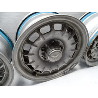81 Mercedes R107 380SL wheel set, 6.5x14 1084001002 silver