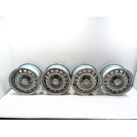 81 Mercedes R107 380SL wheel set, 6.5x14 1084001002 silver