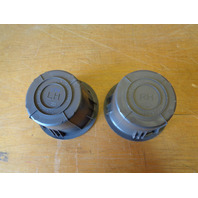 11 Lexus GX460 cup holder set, 3rd row quarter panel, left and right, 64745-60020 64746-60010 sepia