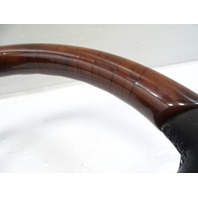 04 Mercedes W463 G500 steering wheel with wood trim, black 2114600603