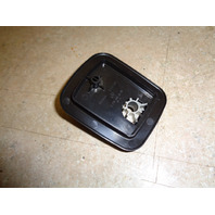 03 Mercedes R230 SL500 luggage seat belt clip buckle, rear 2308600096 black