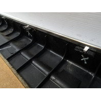 86 Mercedes W126 560SEL door panel, left front, gray 1267270170
