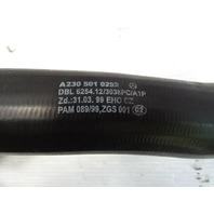 03 Mercedes R230 SL500 hose set, radiator coolant, lower and upper hose, 2305010282, 2305012182