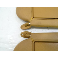 87 Mercedes W126 420SEL sunvisors, left and right, palomino