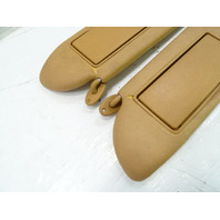 87 Mercedes W126 420SEL sunvisors, left and right, palomino