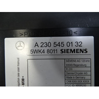 Mercedes R230 SL55 SL500 module, keyless go 2305450132