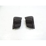 Mercedes R230 SL55 SL500 trunk lid bump stops, pads set, 2pc, black