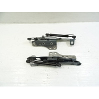 Mercedes R230 SL55 SL500 hood hinge set, left/right 2308800228, 2308800128, teal blue