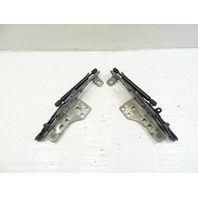 Mercedes R230 SL55 SL500 hood hinge set, left/right 2308800228, 2308800128, teal blue