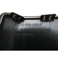 Mercedes R230 SL55 SL500 cover, jack hole 2306980554 left front, teal blue