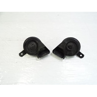 Mercedes R230 SL55 SL500 horn set, high and low tone, bosch, 2305420320 2305420420