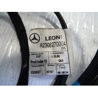 Mercedes R230 SL550 cable harness, trunk lid lift lines 2308270004