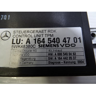 Mercedes R230 SL550 module, tire pressure tpms 1645404701